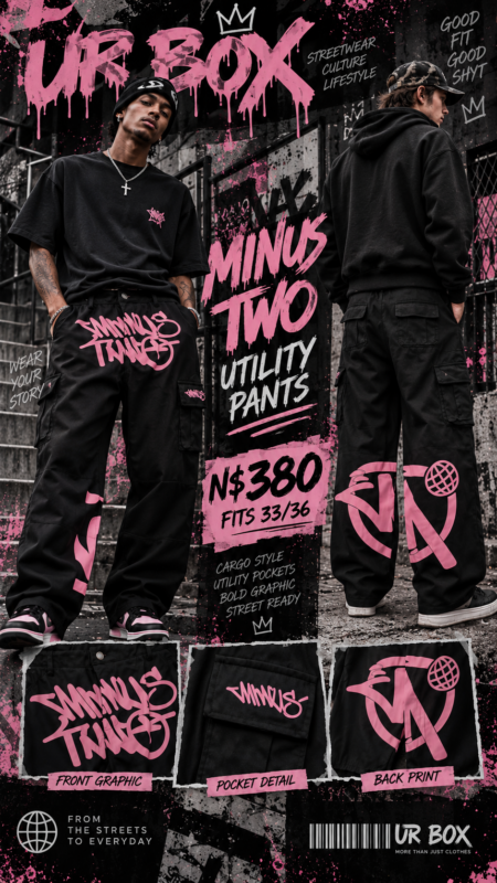 Minus Two Utility pants fits 33/36 N$380
