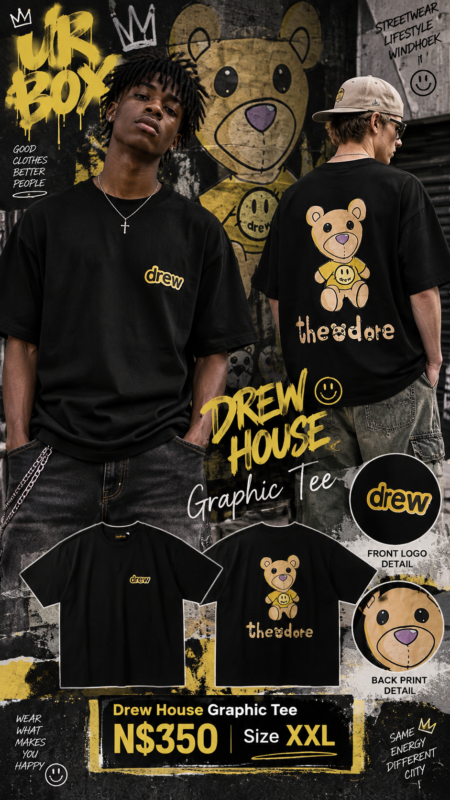 Drew House Tee XXL N$ 350