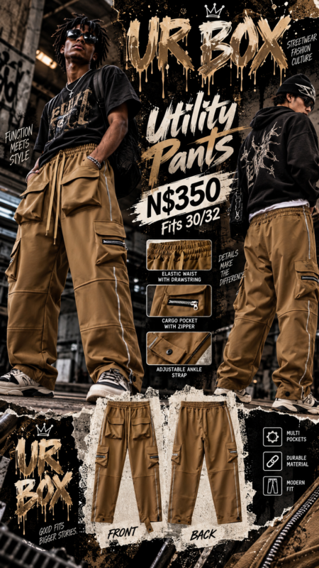Utility pants N$350 Fits 30/32